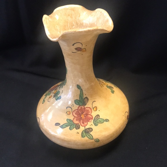 Vintage Italian Handmade/Handpainted Signed Vase - Picture 2 of 11